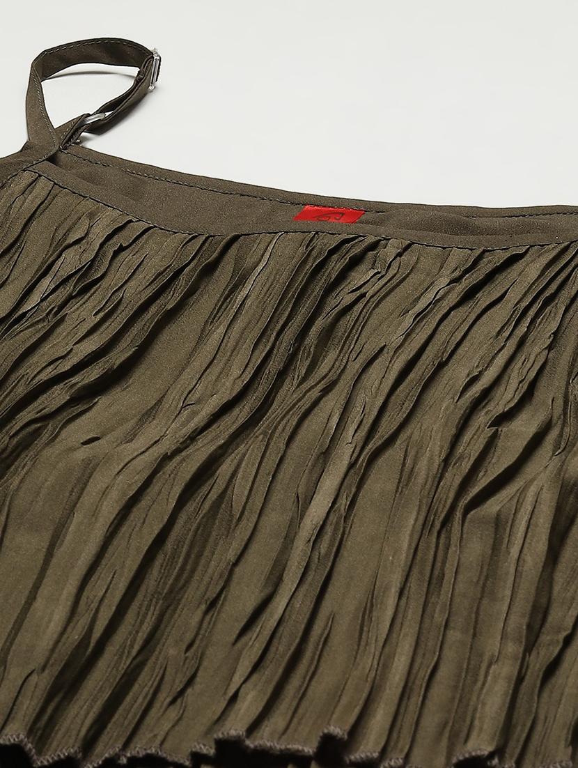 cami neck layered a-line dress - 18024287 - Zoom Image - 5