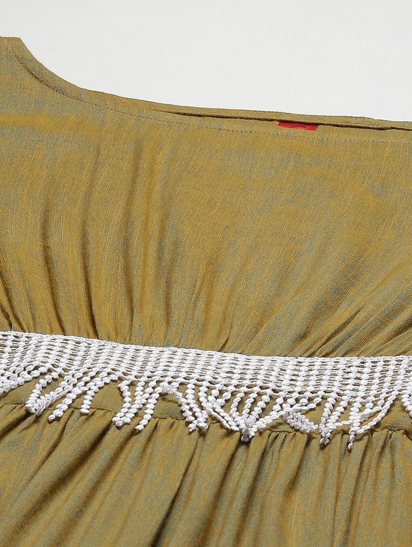 bell sleeved embellished maxi dress - 18024288 - Zoom Image - 5