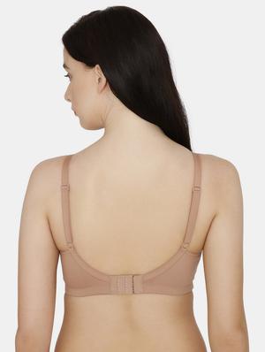 beige solid regular bra - 18024441 - Standard Image - 3