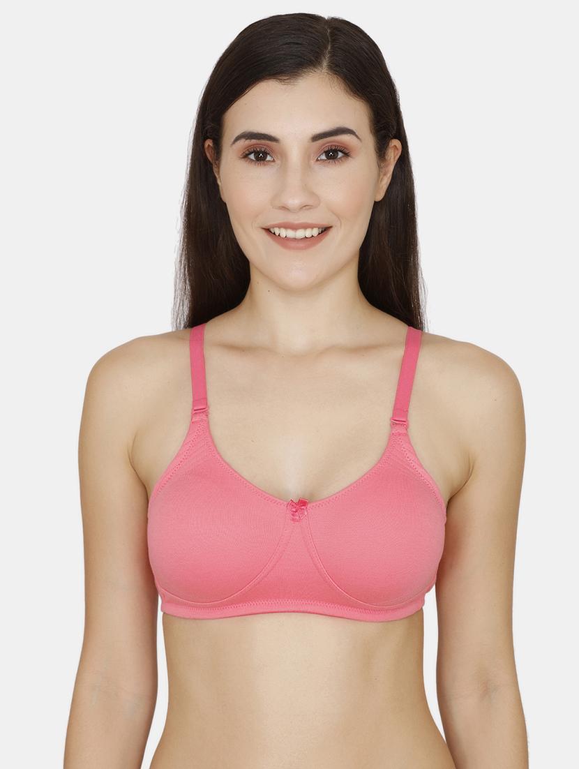 pink solid t-shirt bra - 18024450 - Zoom Image - 1