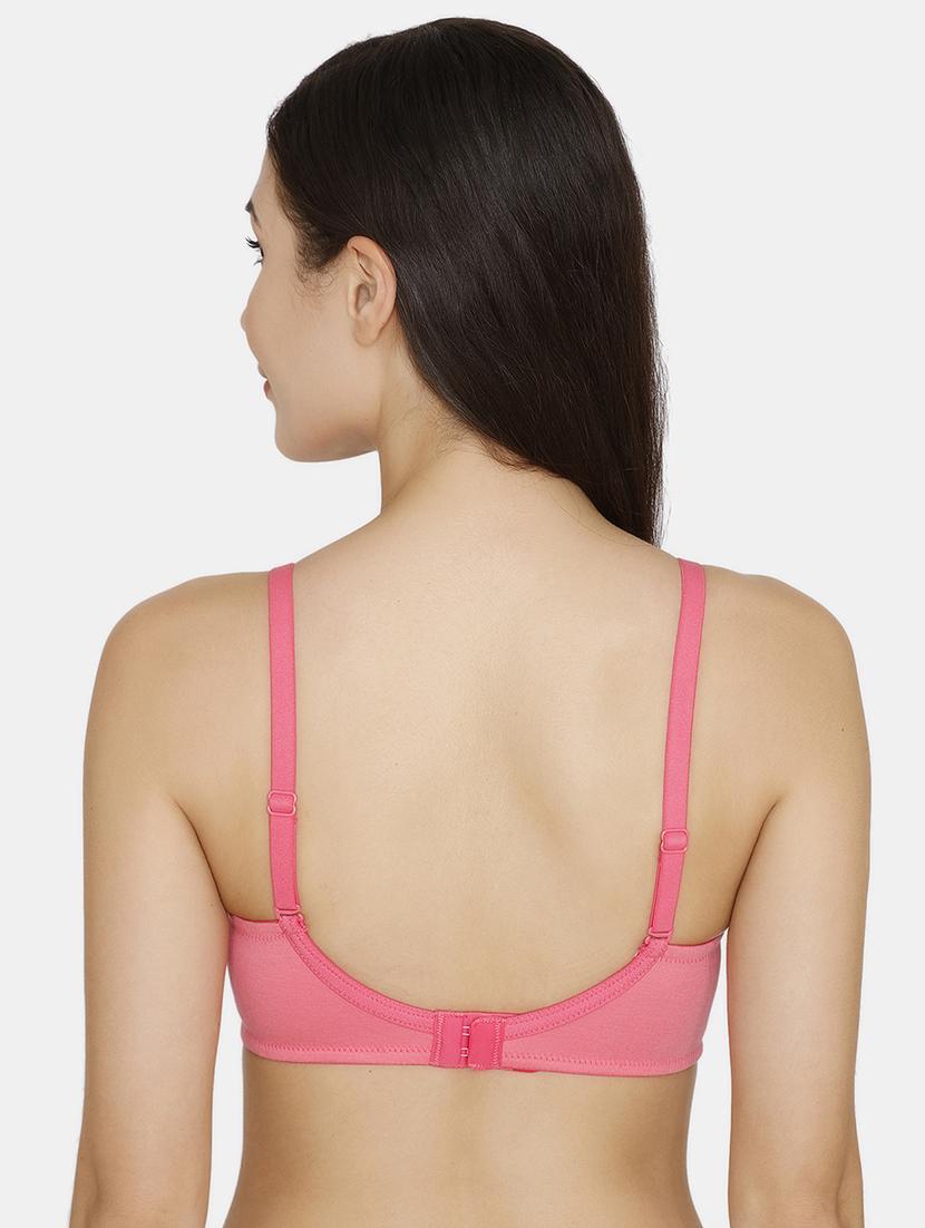 pink solid t-shirt bra - 18024450 - Zoom Image - 3