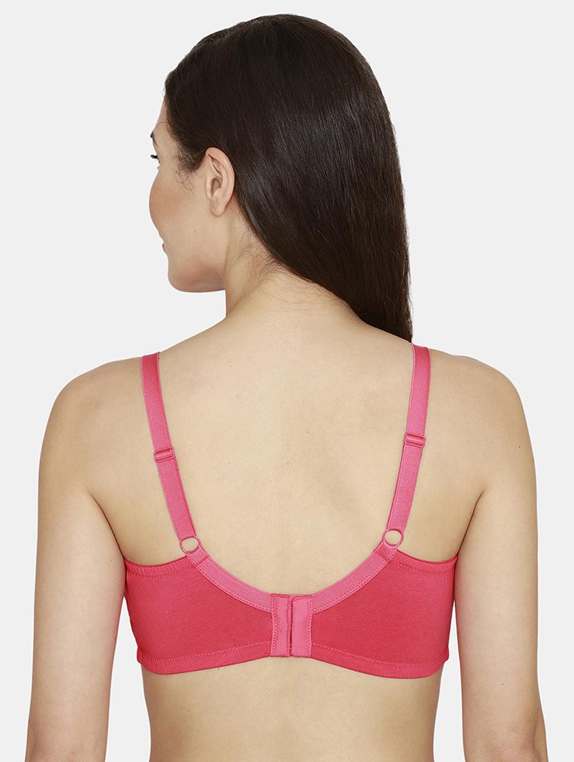 red solid regular bra - 18024473 - Zoom Image - 3
