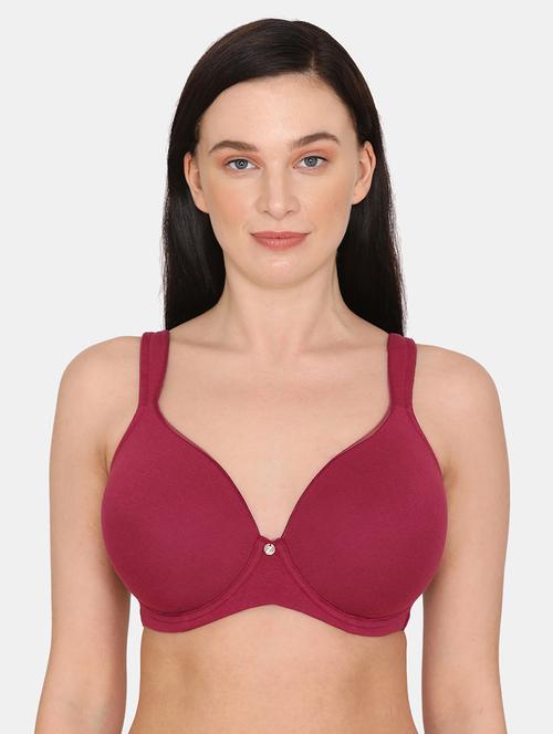 purple solid t-shirt bra - 18024476 - Standard Image - 1