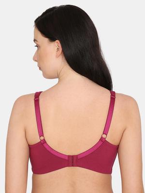purple solid t-shirt bra - 18024476 - Standard Image - 3