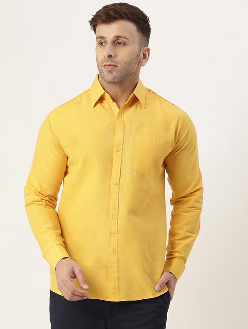 mens melange casual shirt - 18024494 -  Standard Image - 0