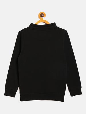 black printed sweatshirt - 18024724 - Standard Image - 2