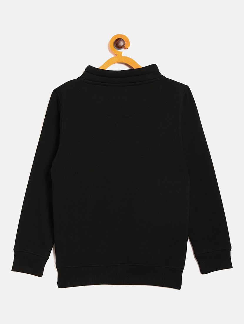 black printed sweatshirt - 18024724 - Zoom Image - 2