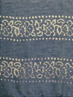 blue silk blend printed saree with blouse - 18024839 - Standard Image - 4