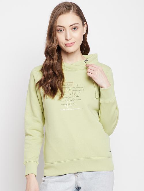 round neck printed sweatshirt - 18024862 - Standard Image - 1