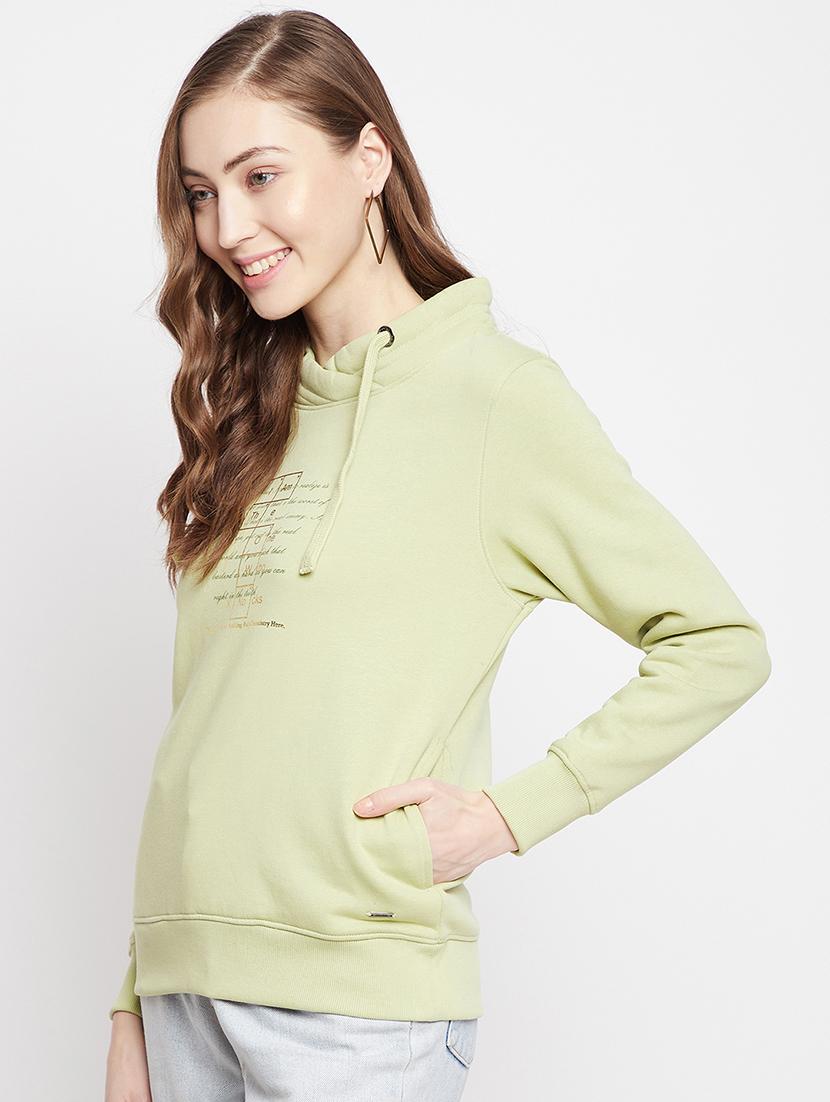round neck printed sweatshirt - 18024862 - Zoom Image - 3
