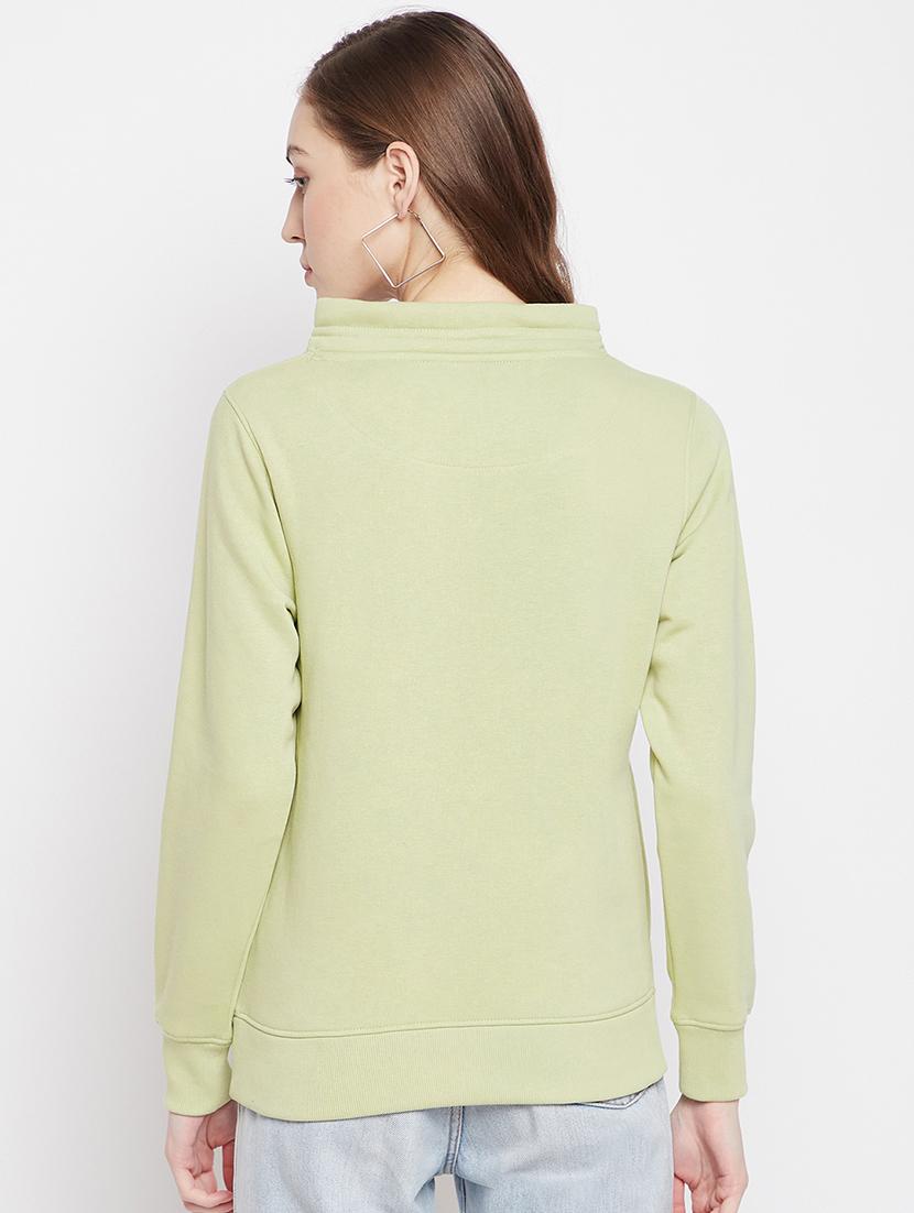 round neck printed sweatshirt - 18024862 - Zoom Image - 4