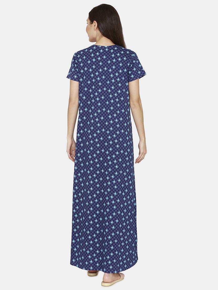v-neck printed sleepshirt - 18024906 - Zoom Image - 3