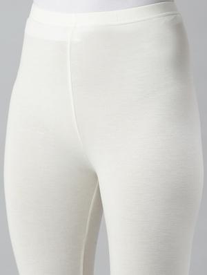 white solid legging - 18025014 - Standard Image - 4