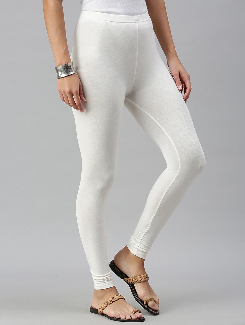 white solid legging - 18025014 - Zoom Image - 1