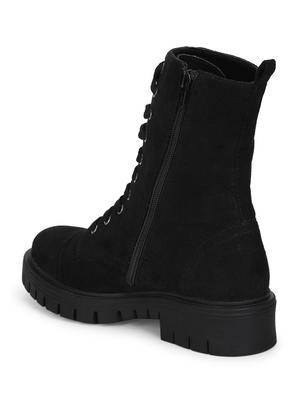 black lace up boot - 18025800 - Standard Image - 3