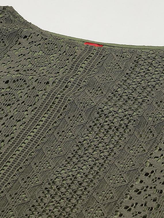 bell sleeved laced top - 18025955 - Zoom Image - 5