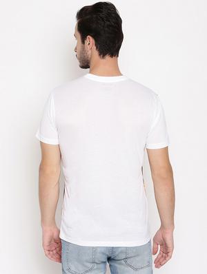 brown front print t-shirt - 18026466 - Standard Image - 3