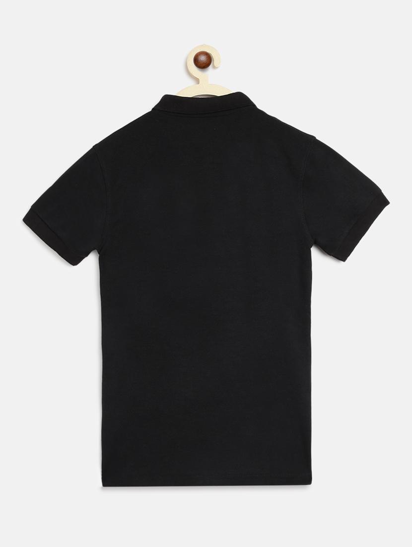 polo neck solid t-shirt - 18026974 - Zoom Image - 2