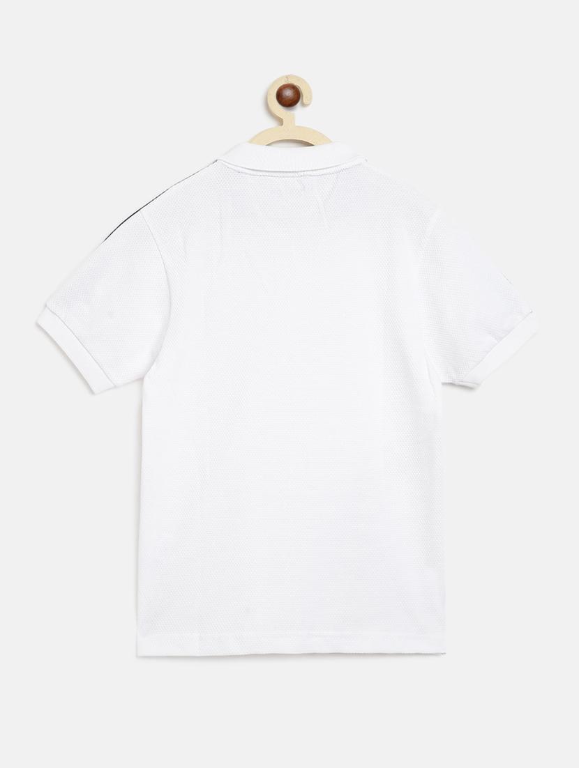 polo neck printed t-shirt - 18026975 - Zoom Image - 2