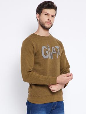olive green printed sweatshirt - 18027135 - Standard Image - 2