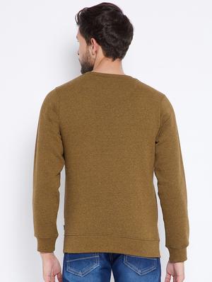 olive green printed sweatshirt - 18027135 - Standard Image - 4