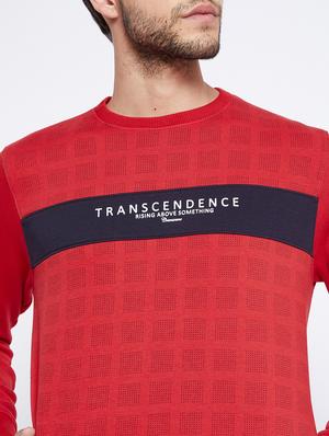 red printed sweatshirt - 18027143 - Standard Image - 6