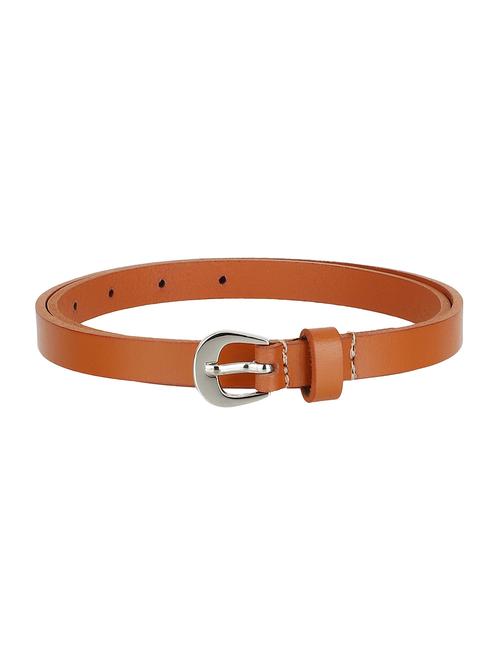 brown leather belt - 18027188 - Standard Image - 1