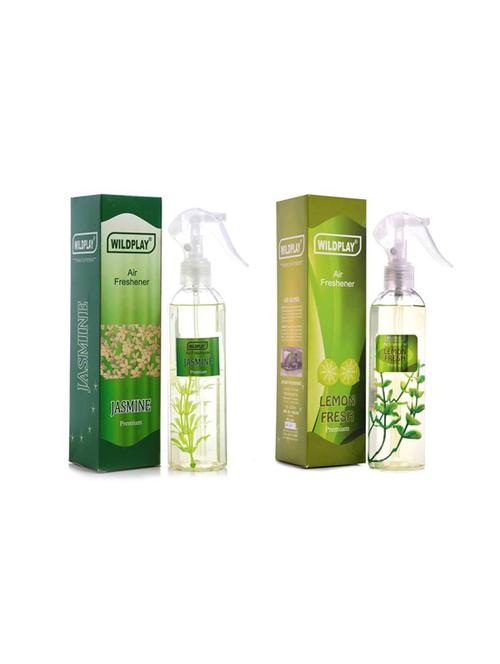 wildplay combo room freshener 250ml jasmine, 250ml lemon fresh - 18027529 - Very Small Image - 1
