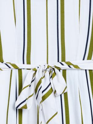 green striped full length jumpsuit - 18028062 - Standard Image - 3