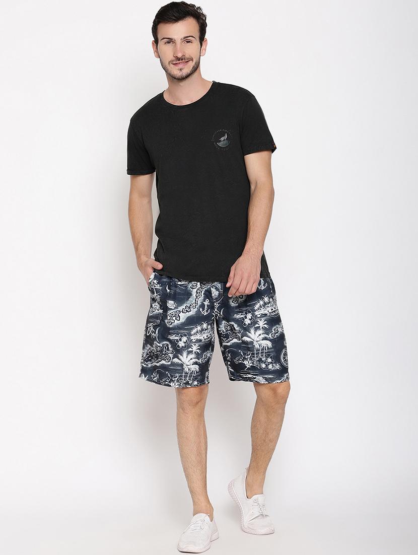 black solid t-shirt - 18028114 - Zoom Image - 4