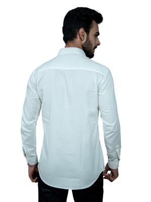 a casual shirt with 100% cotton - 18028545 - Standard Image - 4