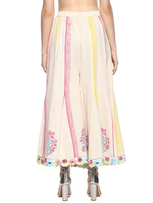 block print flared palazzo - 18028558 - Standard Image - 3