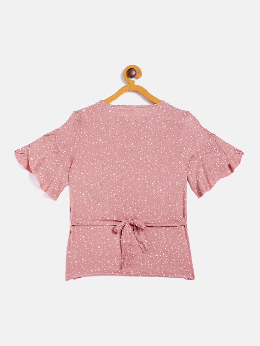 pink printed regular top - 18028692 - Zoom Image - 2