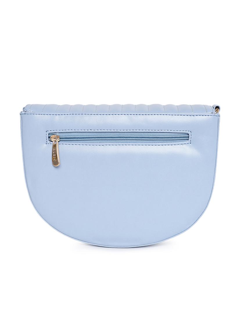 blue leatherette (pu) regular sling bag - 18028905 - Zoom Image - 2