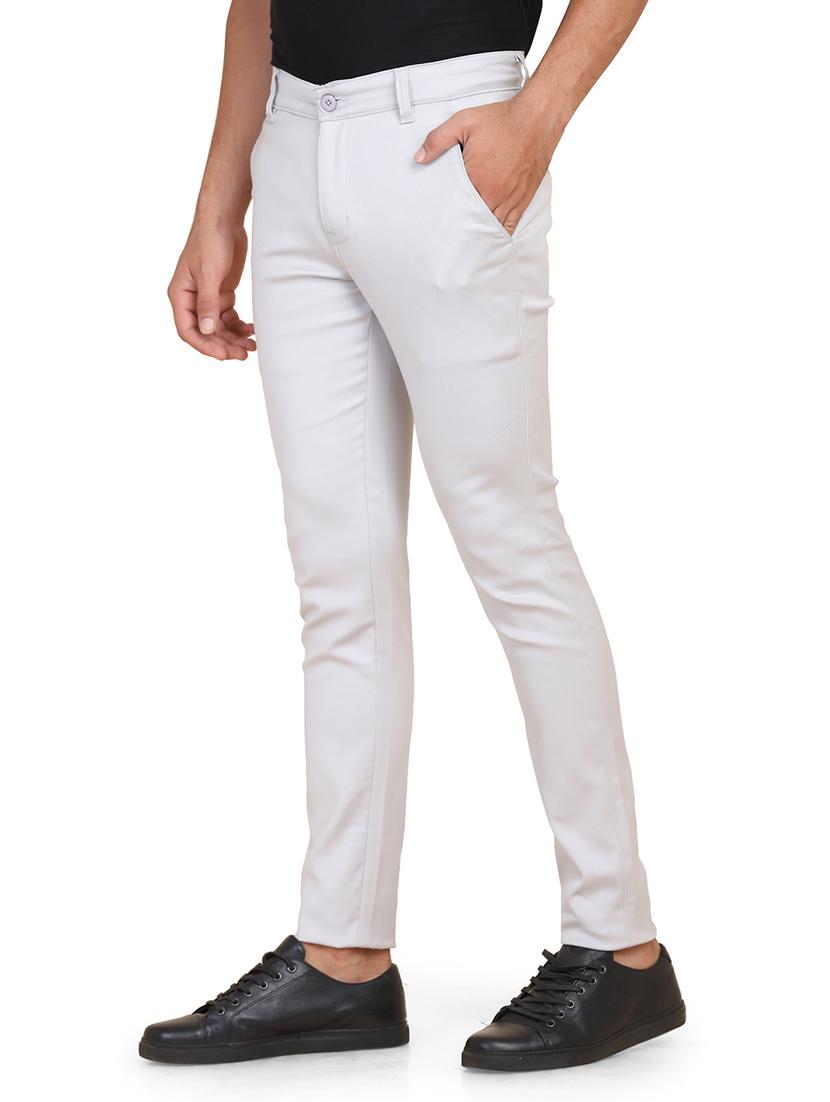 grey solid chinos - 18028912 - Zoom Image - 2