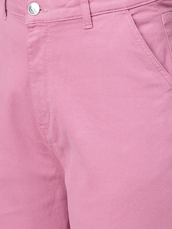 high rise solid cargos trouser - 18029097 - Zoom Image - 5