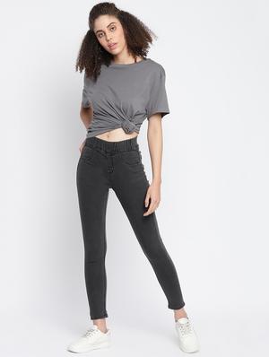 mid rise stone washed jegging - 18029102 - Standard Image - 4