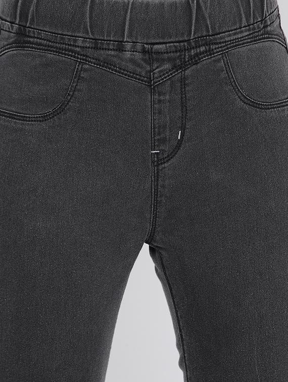 mid rise stone washed jegging - 18029102 - Zoom Image - 5