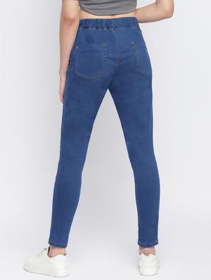 mid rise solid jegging - 18029109 - Standard Image - 3