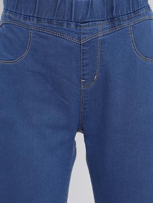 mid rise solid jegging - 18029109 - Standard Image - 5