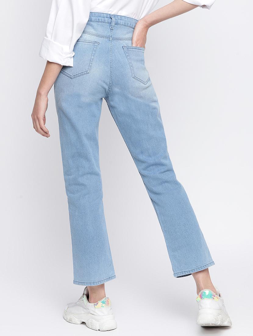 high rise stone washed jean - 18029123 - Zoom Image - 3