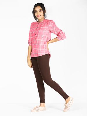 high rise solid legging - 18029168 - Standard Image - 4