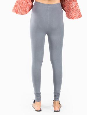 high rise solid legging - 18029179 - Standard Image - 3