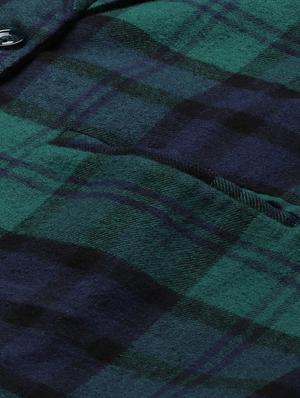lapel neck checkered formal blazer - 18029742 - Standard Image - 6
