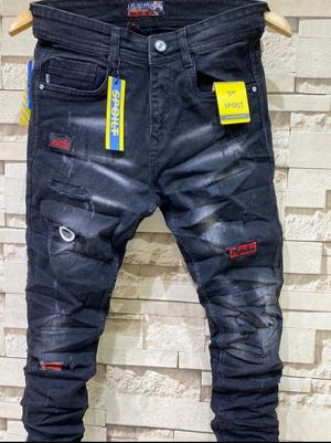 dark blue color jeans - 18030118 - Standard Image - 2