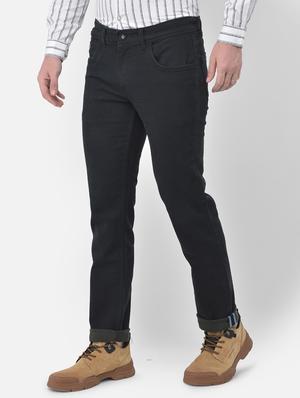 dark blue light washed denim jeans - 18030347 - Standard Image - 2