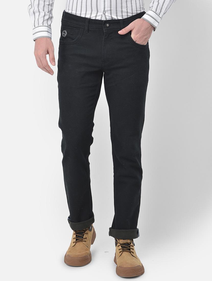 dark blue light washed denim jeans - 18030347 - Zoom Image - 1