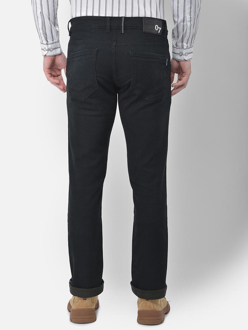 dark blue light washed denim jeans - 18030347 - Zoom Image - 3