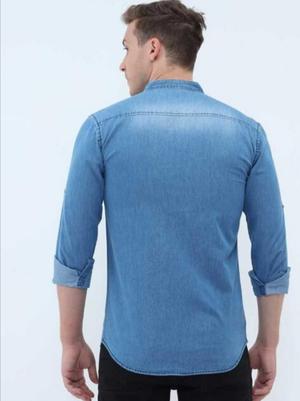 blue denim shirt - 18031148 - Standard Image - 2