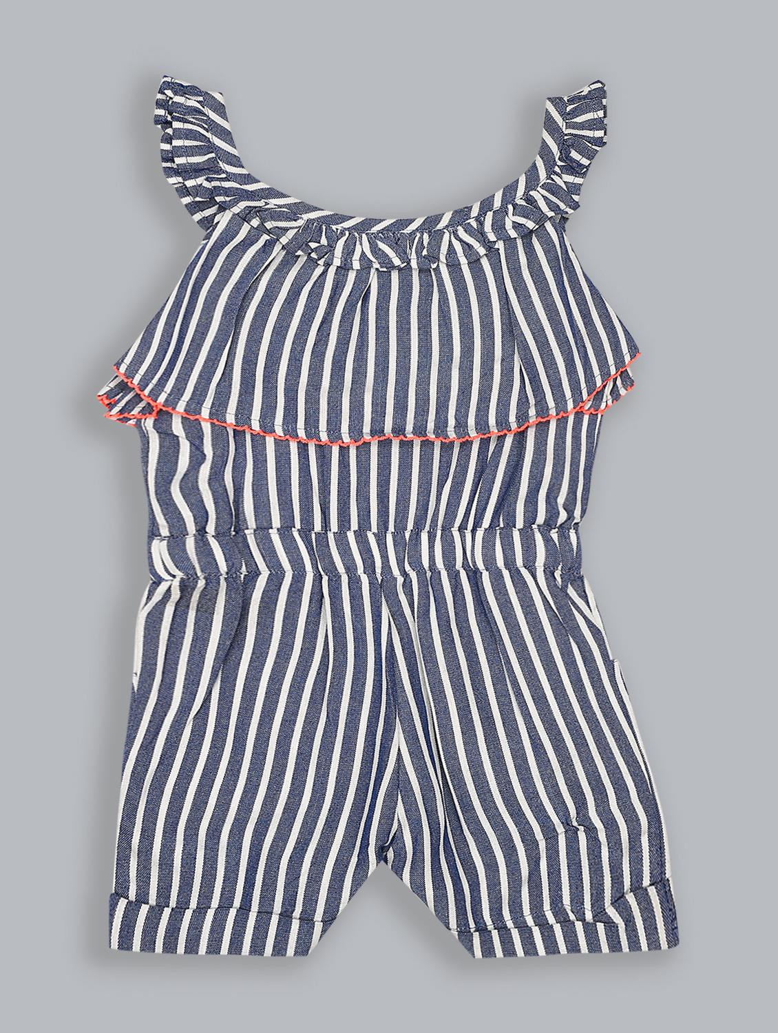 grey striped playsuits - 18031592 - Zoom Image - 2